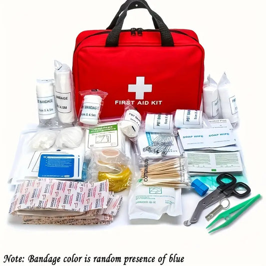 27pcs/173pcs Multi-purpose Small/Large First Aid Kit with portable bag